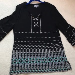 Ladies large tunic top by JM Collection